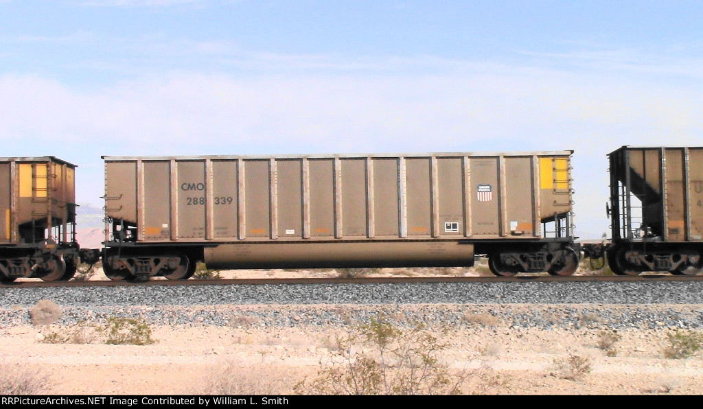 EB Unit Empty Open Hopper Frt at Erie NV -45